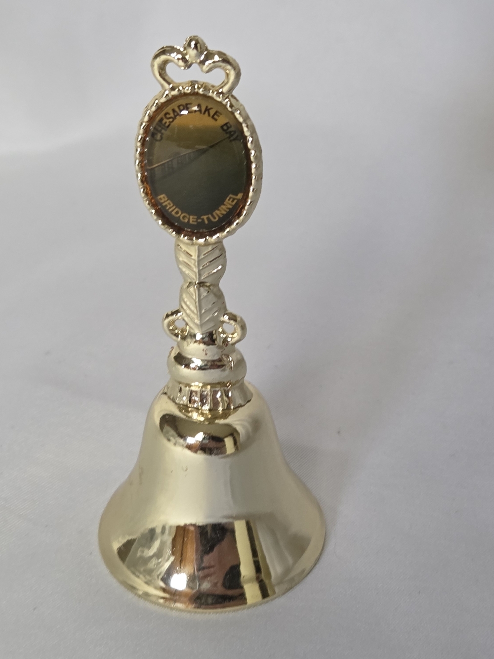 Chesapeake Bay Bridge Tunnel Souvenir Bell Vintage 50s 60s Retro Americana‎
